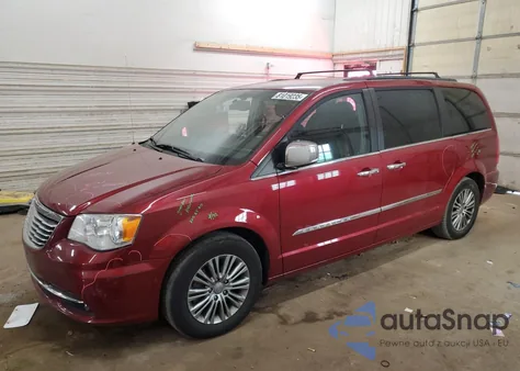 2014 Chrysler Town & Country Touring L из США, поврежденный, VIN 2C4RC1CG0ER461032